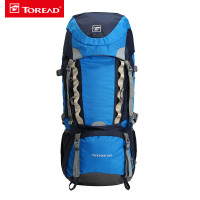 探路者秋冬户外男女通用60升徒步登山双肩背包ZEBE90890