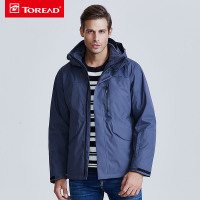 探路者套绒冲锋衣男女18秋冬户外防三合一冲锋衣TAWG91716/92717