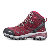 探路者登山鞋户外秋冬18男女情侣款防滑耐磨保暖高帮徒步鞋KFBG91303