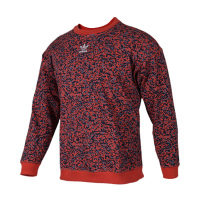 ADIDAS阿迪达斯三叶女子休闲上衣圆领套头卫衣DH2988