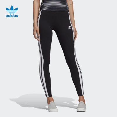 阿迪达斯adidas三叶TIGHTS女子绑腿裤DU9877