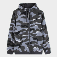 NIKE耐克秋季男子休闲运动跑步训练时尚训练迷彩夹克AQ0597-065