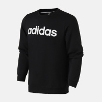 Adidas阿迪达斯NEO男装春季运动圆领卫衣针织衫DW7923