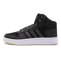 阿迪达斯女鞋冬NEO高帮小白鞋耐磨保暖运动板鞋休闲鞋B42110_1