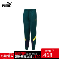 PUMA彪马男子抽绳拼接长裤IconicMCS577981