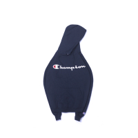 champion 冠军经典草写印花logo情侣款卫衣GDCA7347A-NY