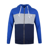 Converse匡威男装春季运动休闲训练舒适透气时尚星箭拉链针织连帽夹克外套_0