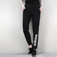 阿迪达斯运动裤女秋冬修身收腿裤针织休闲宽松长裤-DM2063_0