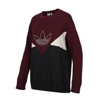 Adidas阿迪达斯女子上衣长袖圆领舒适运动休闲卫衣DH3018_7