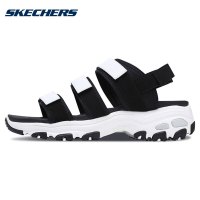 Skechers斯凯奇女鞋夏季厚底绊带熊猫鞋沙滩凉鞋66666108