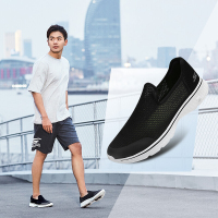 斯凯奇男鞋GoWalk4懒人一脚套透气舒适运动鞋健步休闲鞋54600