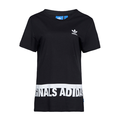 ADIDAS阿迪达斯三叶GRAPHIC TEE女子短袖T恤BK2357