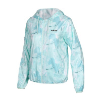 阿迪达斯女装2019年春季新款女子连帽舒适休闲防风服夹克DW7821