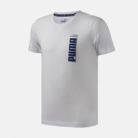 PUMA彪马短袖男运动休闲圆领透气半袖T恤 844631-02