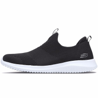 斯凯奇SKECHERS 女子 LIFESTYLE系列 女士一脚蹬时尚运动鞋 休闲鞋 12837/BKW 35.5码 US