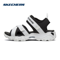 Skechers/斯凯奇女鞋厚底增高熊猫凉鞋魔术贴沙滩鞋66666188