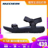 Skechers斯凯奇女鞋夏季时尚休闲凉鞋 魔术贴户外沙滩鞋16210
