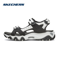 Skechers斯凯奇新款D'LITES魔术贴厚底增高熊猫凉鞋户外鞋女32999