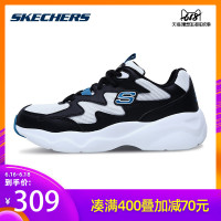 SKECHERS(斯凯奇)2018D’LITES系列时尚绑带运动鞋冬季女子休闲鞋88888105-WBKT