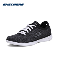 SKECHERS(斯凯奇)2018GO STEP LITE 女士轻质绑带健步鞋春季女子健步鞋14485-BKW