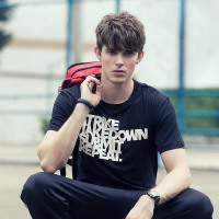 Adidas阿迪达斯短袖男经典运动T恤健身训练跑步短袖-adiMMATS1-BW