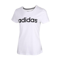 Adidas阿迪达斯短袖女夏季新款运动休闲圆领透气短袖T恤FP7873
