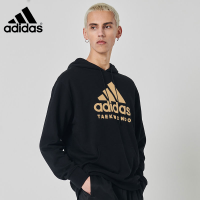 Adidas阿迪达斯卫衣男女秋季运动休闲宽松上衣情侣款连帽套头衫