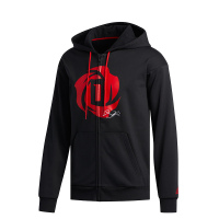 Adidas阿迪达斯外套男2020春季新款罗斯篮球运动连帽夹克FH8161