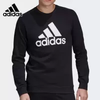 阿迪达斯2020秋冬新款男子运动服外套圆领休闲套头衫卫衣 GJ6590