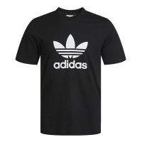 adidas阿迪三叶2021男子TREFOIL T-SHIRT圆领短T恤GN3462