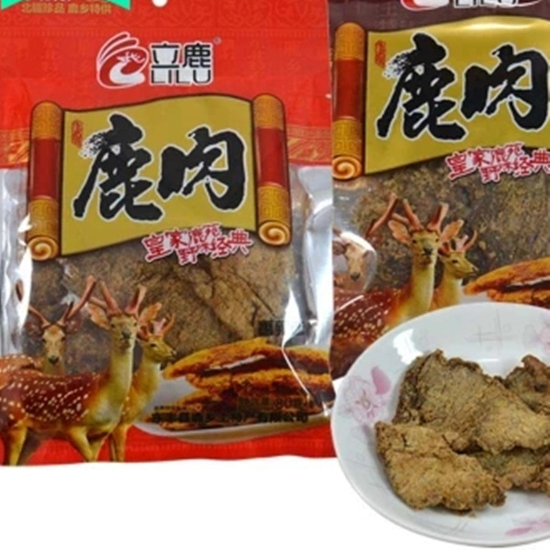 东北特产礼品梅花鹿鹿肉干80g