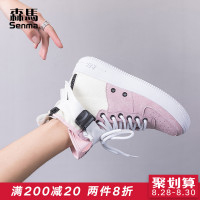 森马嘻哈鞋子女鞋潮款韩版时尚休闲街舞高帮鞋女板鞋