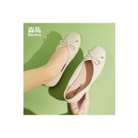 森马2020春款新款平底鞋女舒适休闲百搭单鞋一脚蹬浅口女士休闲鞋