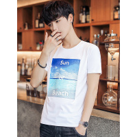 太子龙正品男装2018夏季新款男士短袖t恤圆领半袖体恤潮流男装帅气上衣