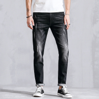 太子龙正品男装春季裤子男长裤男士韩版潮流2018新款修身男款牛仔裤