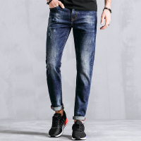 太子龙正品男装男士牛仔裤春季弹力2018直筒修身潮流青年休闲新款裤子