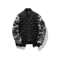 太子龙正品男装迷彩羽绒服男士短款加厚2018新款韩版潮流港仔风冬季外套