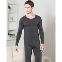 红豆(HODO)男士内衣男式秋衣秋裤红豆绒棉氨保暖内衣套装