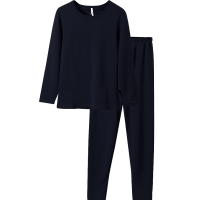 红豆居家加羊毛暖绒内衣男女士情侣款保暖内衣秋衣秋裤套装