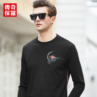 传奇保罗春季男士商务休闲修身卫衣119605