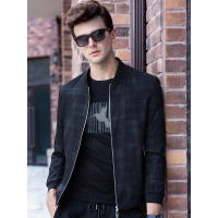 北极绒男士夹克衫士夹克休闲宽松外套男装休闲上衣服青年男装