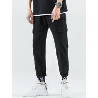 北极绒男士春季男潮牌工装裤直筒休闲裤子百搭