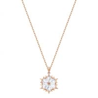 SWAROVSKI/施华洛世奇 唯美雪花浪漫百搭项链锁骨链 人造水晶 送恋人 5428432