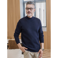 红豆旗下相思鸟(xiangsiniao)男装新品时尚年轻爸爸款舒适百搭中老年男厚毛衫