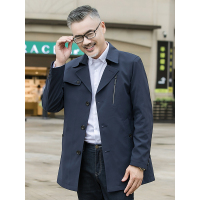 红豆相思鸟(xiangsiniao)春秋新品时尚休闲百搭舒适休闲服男士风衣