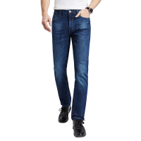 红豆相思鸟男装当季新品百搭时尚休闲弹力宽松版男士牛仔裤