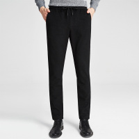 红豆相思鸟男装四季新品百搭时尚男士休闲裤运动裤修身挺括卫裤男