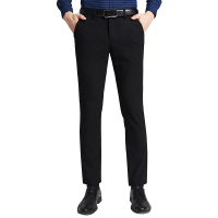 红豆相思鸟国民男装四季新款男士休闲裤修身西裤男时尚百搭直筒裤装男裤子