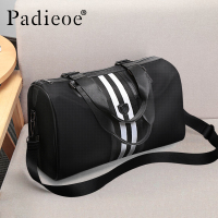 2018新款padieoe旅行包男出差手提包大容量短途旅游行李运动健身包商务单肩斜挎袋包