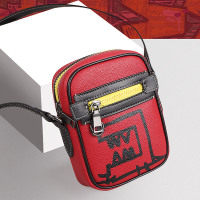 【顺丰配送】新款牛皮斜挎包男士小包真皮包包男包单肩包休闲迷你背包GNB191106-4R